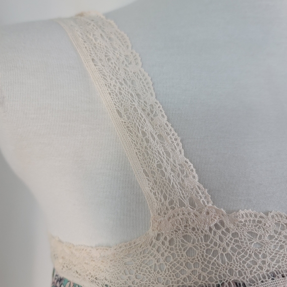 WISH ROMANTIC LACE SHEER SILKY FEEL VINTAGE INSPIRED FLORAL WOMEN'S SIZE XS - Picture 16 of 16